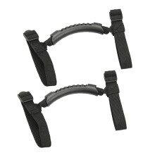 2Pcs Grip Handle for Handles Roll Bar Grab Handles for YJ TJ JK JKU 1987-2020(Black)
