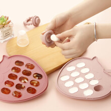 PandaEar 2 Pack Silicone Baby Food Freezer Tray Weaning Freezer Cube T