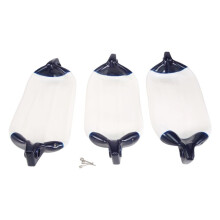 3PCS Inflatable Boat PVC Boat Anchor Bumper Marine Boat for Boat, Sailboat, Cuddy Etc (4.5X16 Inch)