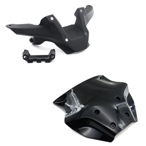 Motorcycle Tuning Accessories for  MT-09 SP 2024 Front Windscreen Windscreen Deflectors Black