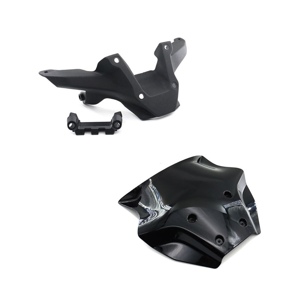Motorcycle Tuning Accessories For Mt-09 Sp 2024 Front Windscreen Windscreen Deflectors Black 4711174993062