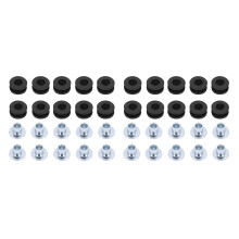 20pcs Motorcycle Rubber Grommets For For For For Fairings