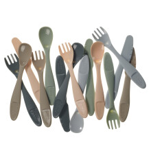 Vital Baby Nourish Perfectly Simple Cutlery KidSafe Chunky Handles Ear