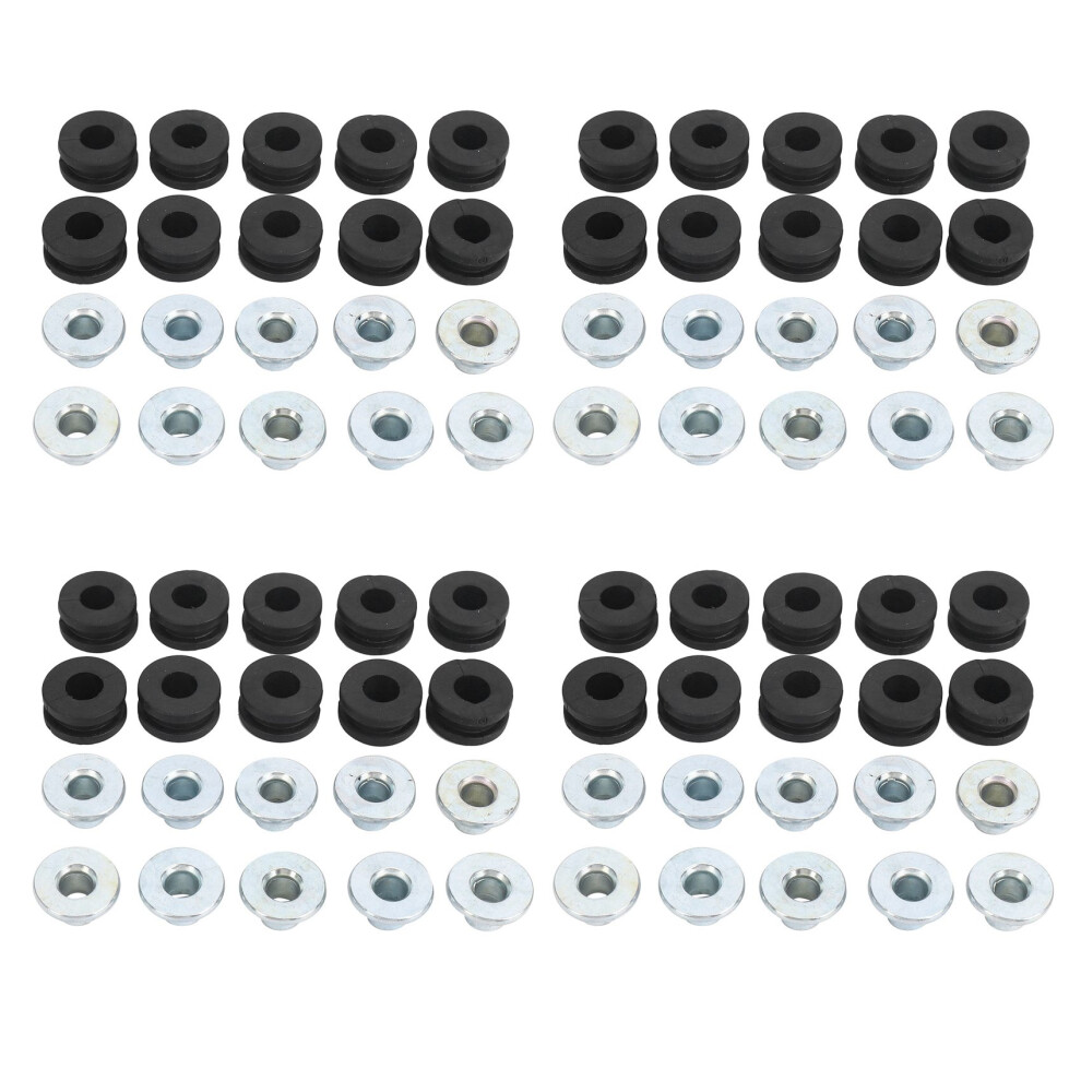 40Pcs Motorcycle Rubber Grommets For For For For Fairings 6031893186360