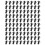 100 Pcs Car  Push Type Black Plastic Rivets Fastener 6mm Hole 1