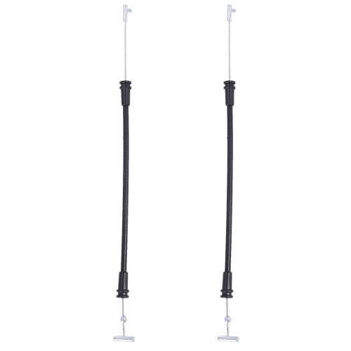 2X For  Car Forfour(454)Front Exterior Door Handle Cable A4547230169