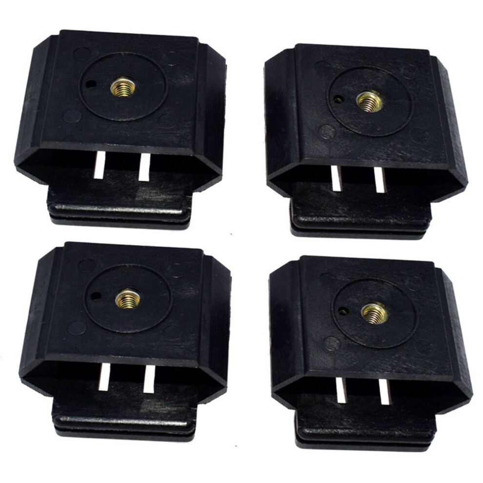 4Pcs Holder Bumper Bracket Cover For - W201 2018800114 Black 4713140812032