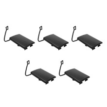 5X Front Bumper Tow Eye Hook Cover Cap Lid Unpainted 2118850026 for - W211 2003 2004 2005 2006 E320 E350 E55
