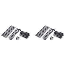 Car Accessories for C E S Glk Slk Cls Sl-Class W203 W204 W211 Amg, Accelerator Brake Footrest Pad(8Pcs)