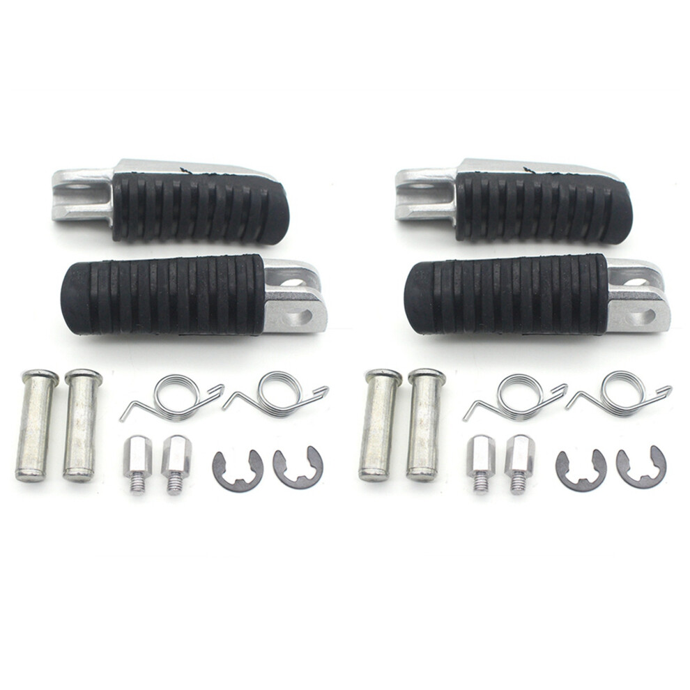 2X Motorcycle Front Foot Pegs Footrest Adapters For Er6n 650R 1000 Z1000sx Versys 650 1000 Z1000 4711460343540