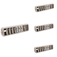 4X Beige Car Roof Top Side Air Conditioning Vent Outlet A/C Panel Grille Cover Install for Pajero V93 V97