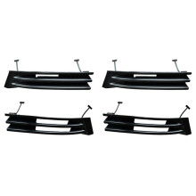 2X Ventilation Grill Bumper Lower Grille Inner L/R for W202 S202 C-Class 1993-1997 2028800105 2028800405