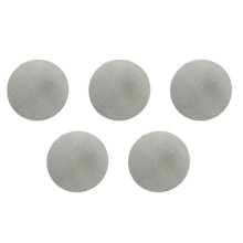 5PC 51mm Puck Screen/Espresso Portafilter Lower Shower Screen/Contact Screen - Stainless Steel 100 Micrometre