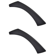 2X Schwarz für - E90 E91 3 Series Sedan 2006-2012 Rechte Tür Innen Verkleidung Griff ÄUßere Zier Blende 51419150336