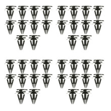 40PCS Sill Trim Side Skirts Bumper Fastener Clip for Cooper