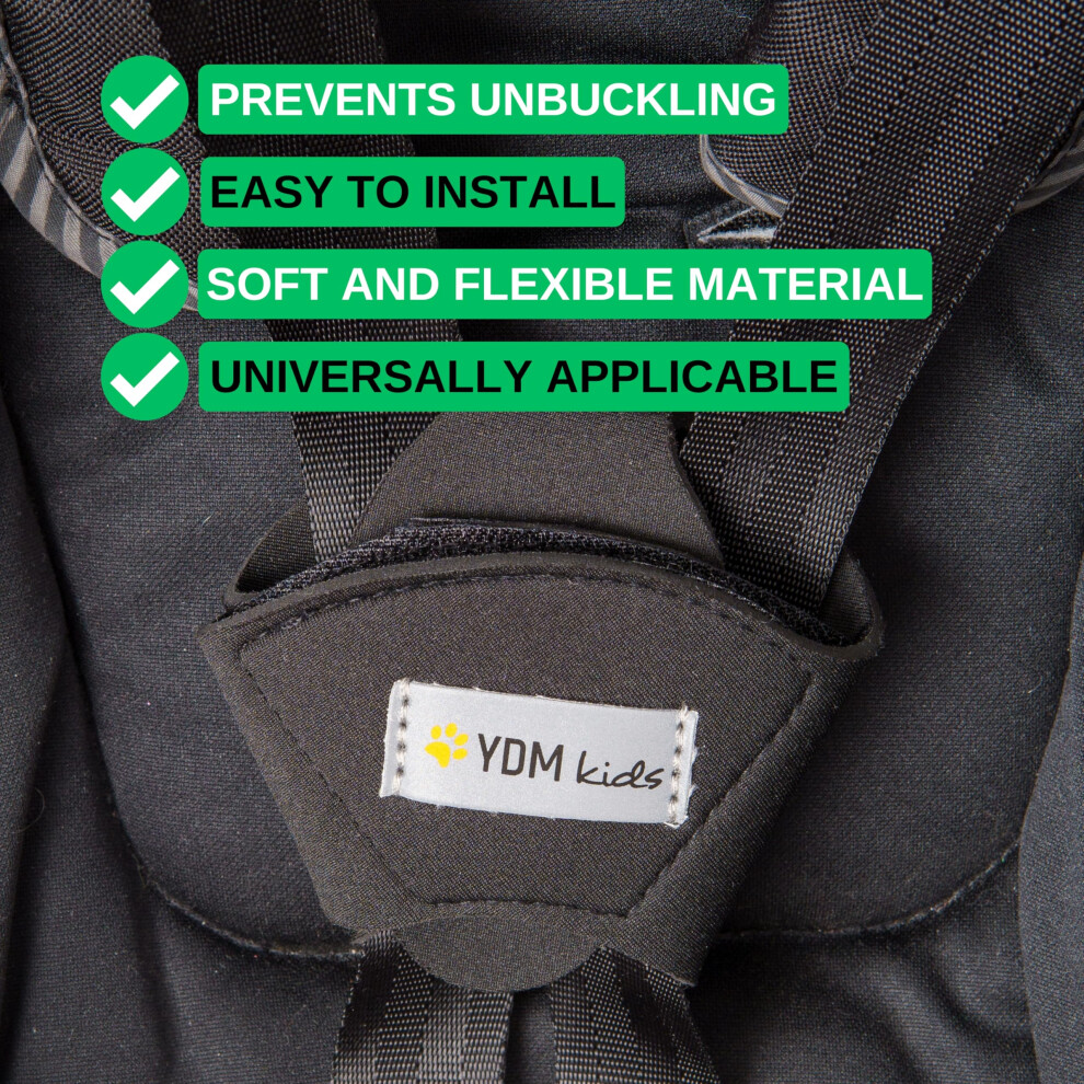 Your Day Mate Seat Belt Protector For Child Seats With Hookandloop Fastener Prevents