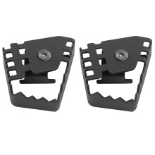 2X Rear Foot Brake Lever Pedal Enlarge Extension Pad Extender for F800Gs F700Gs R1200Gs Motorcycle Accessories