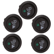 5X Round 3 Pin Rocker / Parking Off Front Rear Walking Sensor