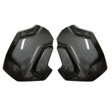 Motorcycle Radiator Reservoir Bezel Side Protection Cover Guard for Waterbird R1250GSADV 2018-2024 Carbon Fiber