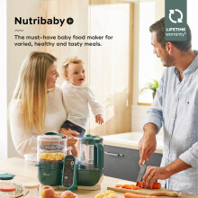 Babymoov Nutribaby 6in1 MultiPurpose Food Processor Steam Cooker Blend