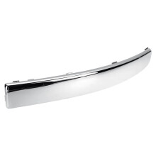 For 500 2007-2015 Left Side Front Lower Bumper Chrome Molding Trim 735455057