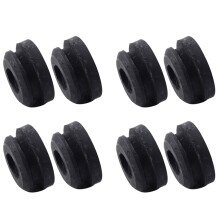 8 Stücke Kühlermontage Obere Isolator Halterungen Buchse Gummi Schwarz Passend für Accord 74173 SJ4 000