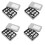 56Pcs Car Window Glass Lift Button Sticker for   B C E Gla Cla Glk Gl Ml Gle Class 1