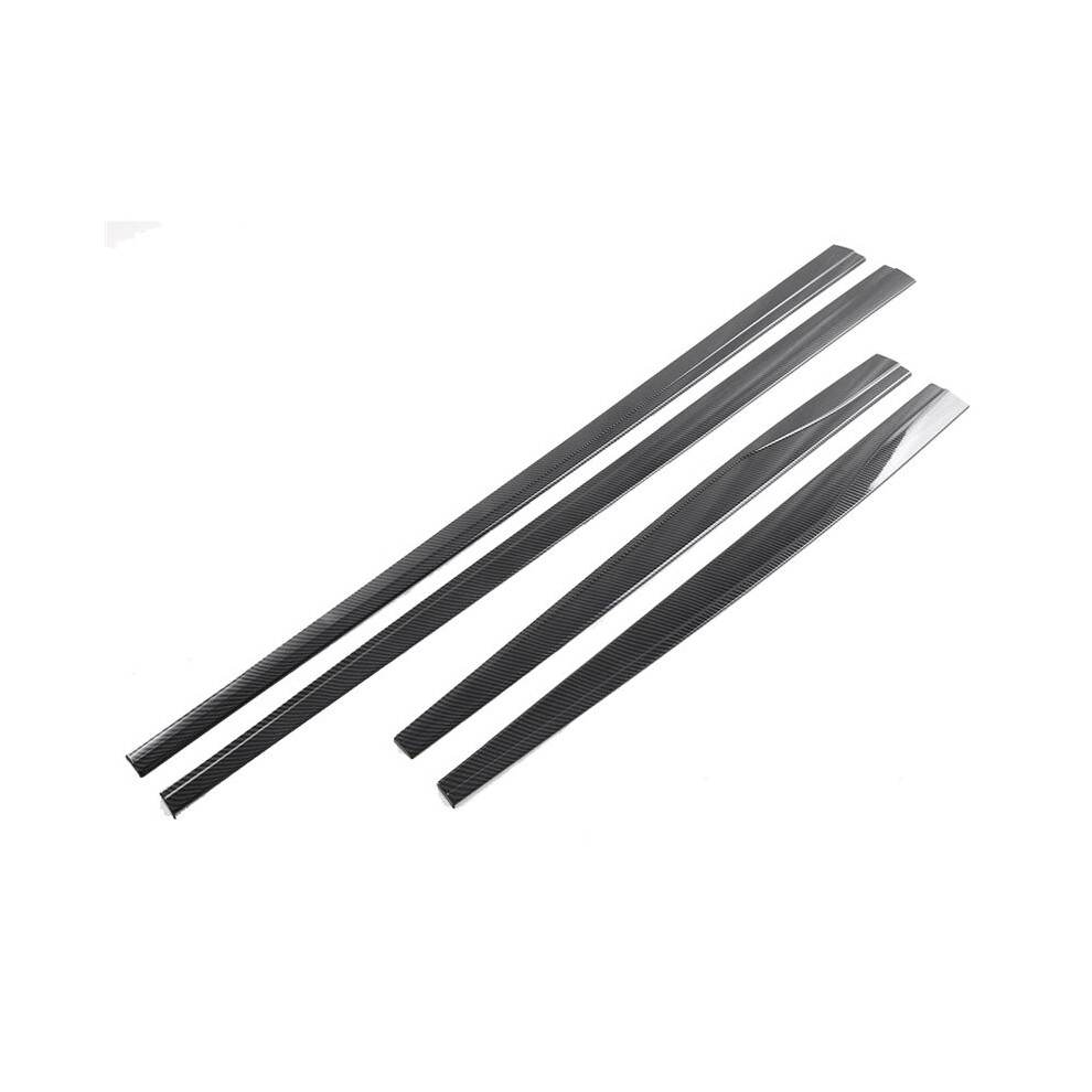 4Pcs Exterior Outer Door Bottom Trim Carbon Fiber Color For Seal / Atto 4 Light 4713304927725