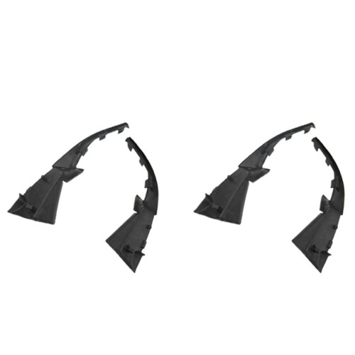 4Pcs Front Windshield Wiper Cowl Trim Water Deflector Plate Neck Trim Panel for  Kicks 2016-2020