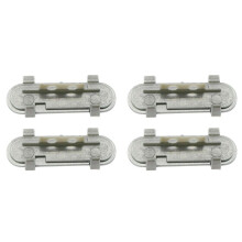 4X Auto Nieuwe Dak Bagagerek Side Rail Cover 68141170AC voor Cherokee 2.0L 2.4L 3.2L 2014 2015 2016 2017 2018 2019