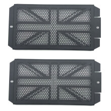 2X Motorcycle Radiator Guard Grille Cover Radiator Protection for Bonneville T100 T120 Bobber Street Scrambler