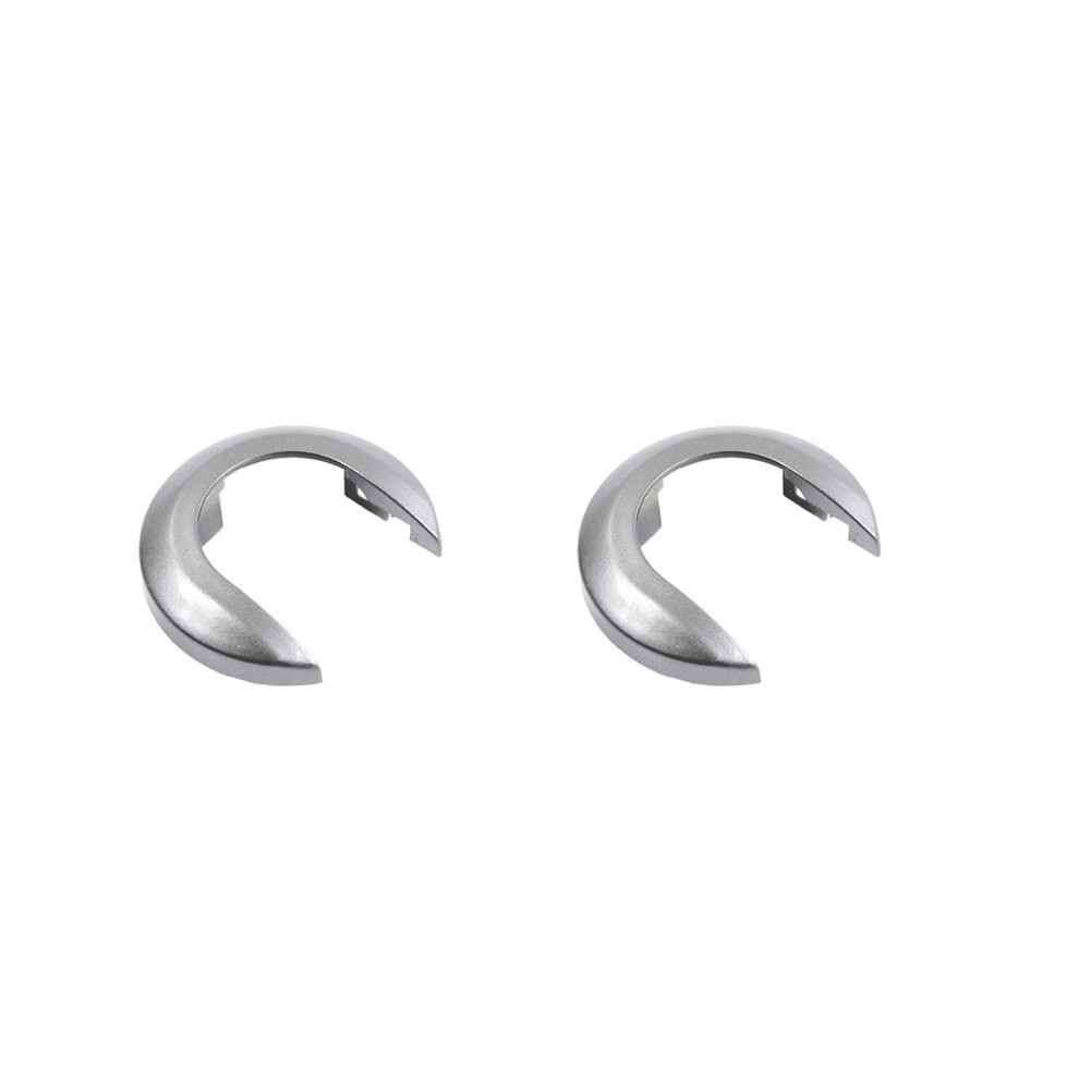 2Pcs Car Interior Door Handle Cover Handle Escutcheon For Tiida 2005-2010 1.6 Livina Nv200 Geniss Silver/Gray 4711034985251