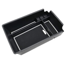 Mittel Konsolen Organizer Tablett Armlehnen Tablett SekundäRes Ablage Fach für Sonata DN8 2020 2021 Schwarz+Weiß