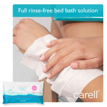 Clinell Skin Bed Bath Wipes Pack of 24 8 per Pack 192 Easy to use Co