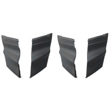 2X Car Front Windshield Wiper Cowl Side Trim Cover Grille Panel for Yaris 4DOOR 2006-2010