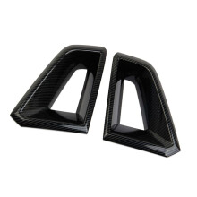 Front Bumper Trim Grille Side Cover Trim for Colorado 2023 2024 Accessories Carbon Fiber