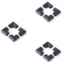 12Pcs Stoßstangeneckenschutz Von Table Baby Safety Black