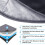 INFANZIA Toddler Car Seat Protector for Potty Training(Grey) 5
