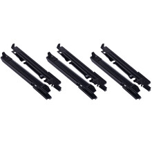 6Pcs Front Bumper Bracket End for W203 C-Class 2038801114 2038801214