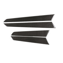 Car Carbon Fiber Interior Door Panel Cover Trim for C Class W204 08-13
