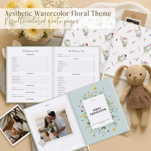 Lanpn My Pregnancy Journal Memory Book for First Time Mom, 156 Page 2