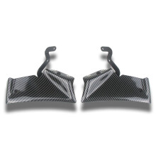 Motorcycle Aerodynamic Wing Spoiler Airfoiler Front Spoiler for  MT10 Mt10 MT-10 2022-2024 Carbon Fiber Pattern