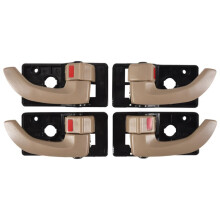 4 Stück Auto Innen Tür Griff Rechts Innen Tür Griff Ersatzset für Tucson 2005-2009 Beige