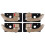 4PCS Car Interior Door Handle Left Right Inside Door Handle Replacement Set for  Tucson 2005-2009 Beige 1