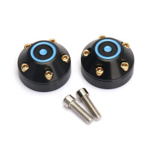 Motorrad-Lenkergriffe, Schieberkappen, Stecker, Lenkerenden-Set für Primavera 150 Sprint 150 GTS 300 GTS300, Schwarz