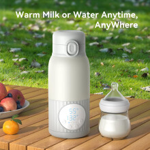 Portable Baby Bottle Warmer for Travel 380ml OntheGo Milk Water Heate