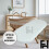FOAMHAVEN Moses Basket Mattress Oval Shaped Breathable, 6