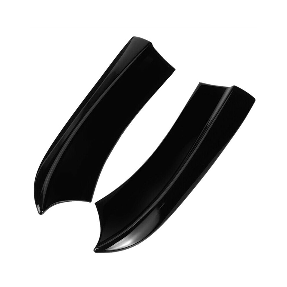 For Charger Srt Rt Sxt 2015-2023 Rear Spats Bumper Lip Splitter Diffuser Canard Spoiler Bright Black 4711184699572