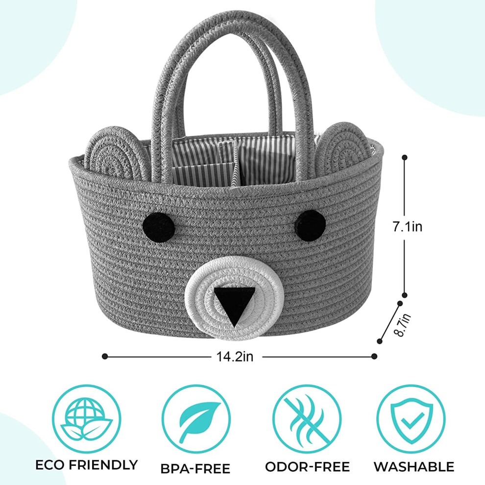 The Shoppe Baby Nappy Caddy Nappy Caddy Organizer For Diapers And Bab