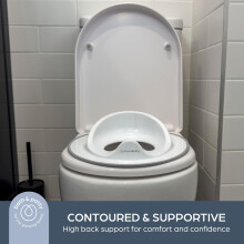 Dreambaby AntiSlip Contoured Potty Training Toilet Seat Comfortable To